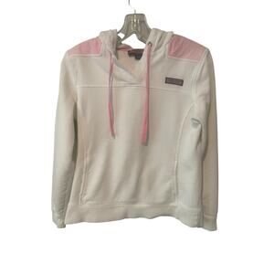 Vineyard Vines Pullover White/Pink Sweatshirt Sz S